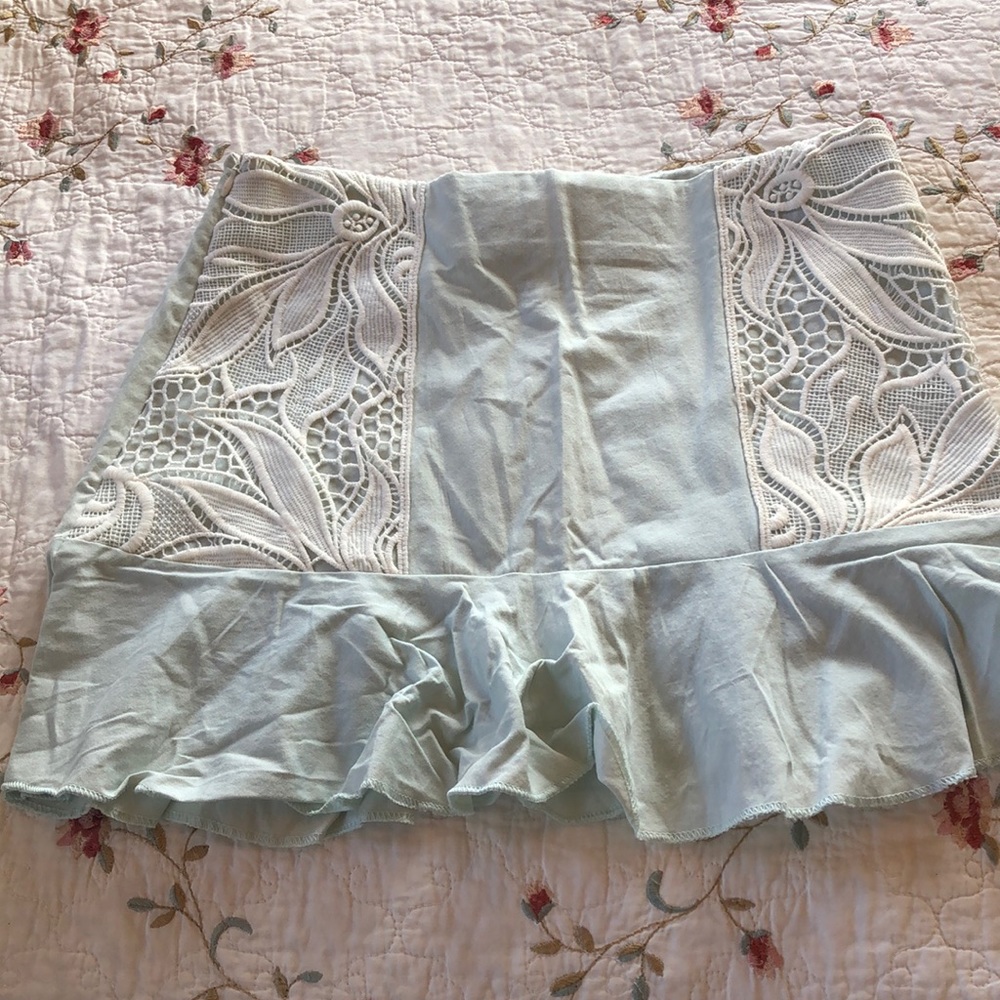 Nature Rose cotton skirt